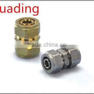 brass union ,brass fittings compression sleeve union , brass connectors for pex-al -pex