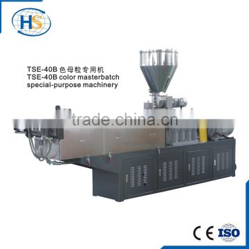 Plastic masterbatch lab twin screw extruder for glass fibre filler