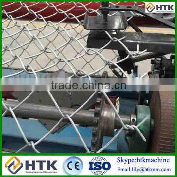 good quality Automatic 25-80mm mesh size chain link fencing machine