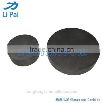 Tungsten carbide round plate from zhuzhou hongtong