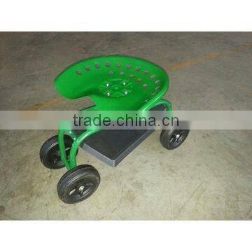 Rolling Garden Seat Cart photo-2
