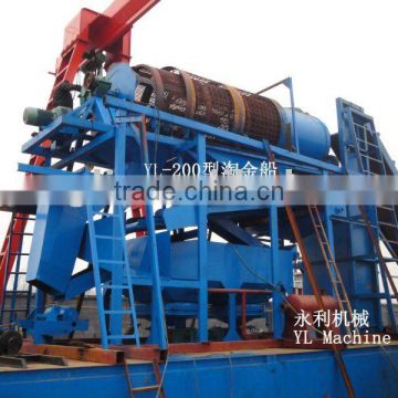 Bucket wheel dredger