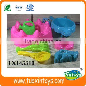 2017 Plastic Sand Beach Tools Toys for Children Outdoor Activity 6pcs photo-2