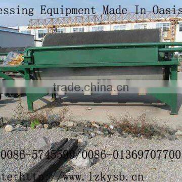 High intensity magnetic separator for iron