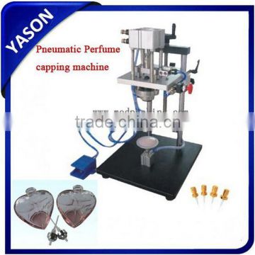 Best-seller Pneumatic Perfume Capping Machine Table stand perfume crimp machine