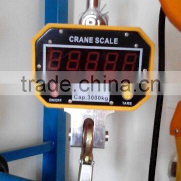 digital crane scale/ hook weighing lifting scale