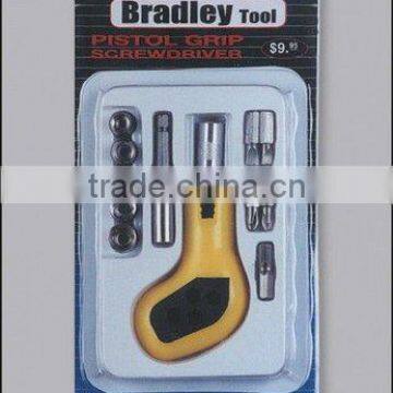 12pc pistol grip screwdriver