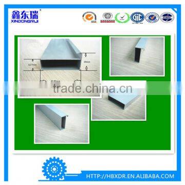 China xindongrui aluminum factory high quality aluminum extrusion profile for cabinet edge frames