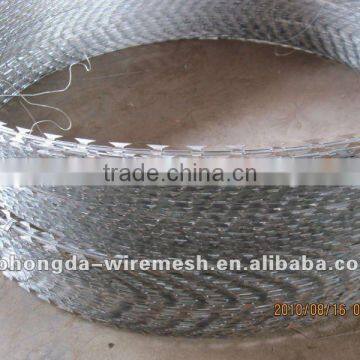 hot dipped galvanized razor wire