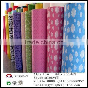 Custom All Kinds of Color and Pattern of the Printing Non-woven Fabric photo-2