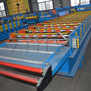 PLC Controlling Zinc Hebei Wall Panel Rolling Machine