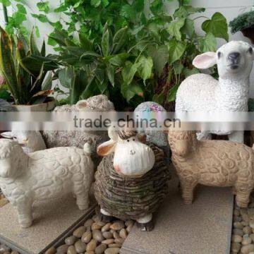 Garden decoration animal statue sheep shape decoration