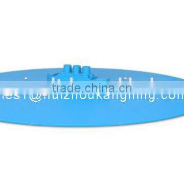 Steam Ship Silicone Suction and Food Cover Lid/Splatter Guard photo-6