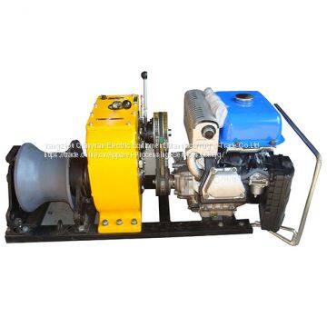 Stringing Equipment gasoline powered winch