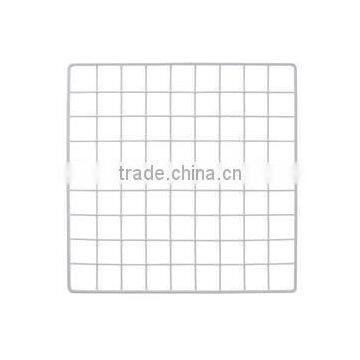 White Wire Grid Panel 14 x 14 photo-2