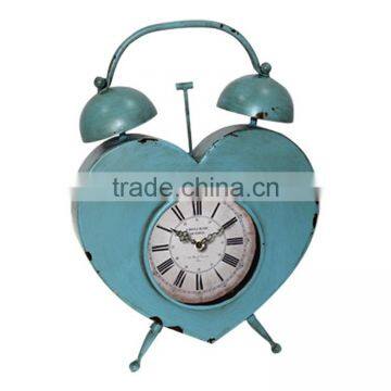 Cheap!!! Round Small MDF Table Clock Small Wooden Table Clock photo-6