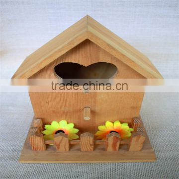 Unfinished cheap kid laser cut wood toys house shape wood toys for kids