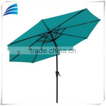 Promotional Folding Small Outdoor Beach Umbrella With Blue Color photo-3