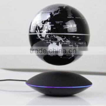 Magnetic Floating Levitation Globe Unique Maglev Globe Silver Color photo-3