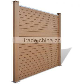 Wpc Fence Screen for Decorative Garden Fencing Better Than Wood Fence Vinyl Fence Aluminum Fence photo-2