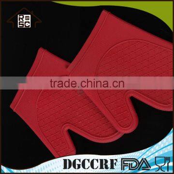 NBRSC Free Sample Available Flexible Heat Resistant Silicone Cooking Glove Silicone Kitchen Glove Heat Resistant Silicone Gloves photo-3