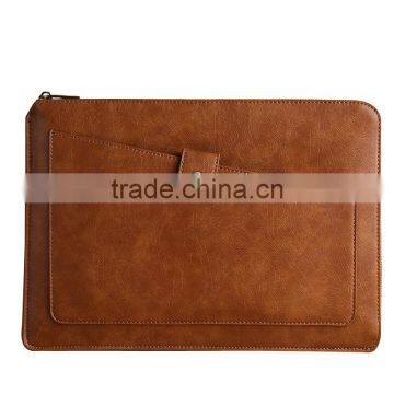 Manufacture leather laptop bag for travel accessories, for multifunction laptop bag