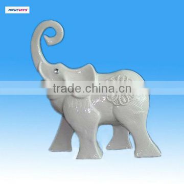 white elephant figurine for home decoration