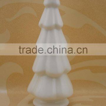 Decorative christmas ceramic with christmas tree shape for decoration