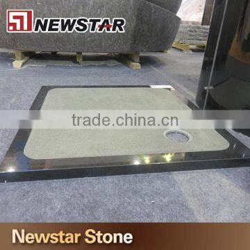China Absolute Black Honed Granite Bath Shower Trays photo-3