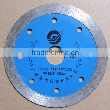 for Stone Cutting 114mm Continous Rim Granite Saw Blade photo-2