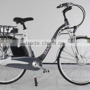 700C Aluminum 36V 10AH Electric City Bike With Inner 8-speed Gears photo-3