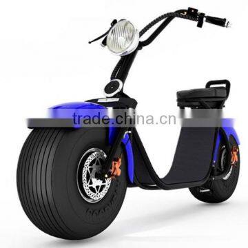 2017 Zhejiang Factory Latest Steel Quality Citycoco Electric Ebike Fat Economic Model photo-2