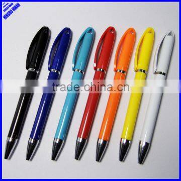 Cheapest nice color plastic advertising pen