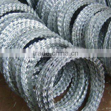 Razor concertina blade wire