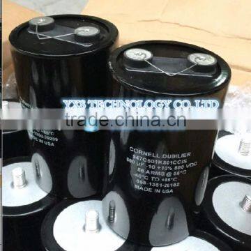 USA CDE 600UF 800V DC support PV filter capacitor Large current film capacitors 90*145MM 80A In stock~