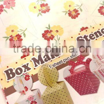 DIY Box Making Stencil Kit, Gift Box Stencil Kit, Paper Box Maker photo-2