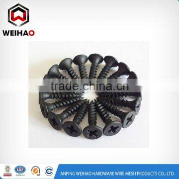 Fine phosphate plated steel bugle head phillips drywall screws in China