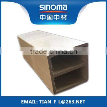 FRP GRP Fiberglass Rectangular Tube for Building photo-3