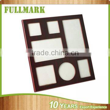 Wooden low price high capacity recyclability photo frame