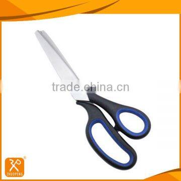 9" FDA hot sale PP+TPR handle tailoring lace cutting scissors