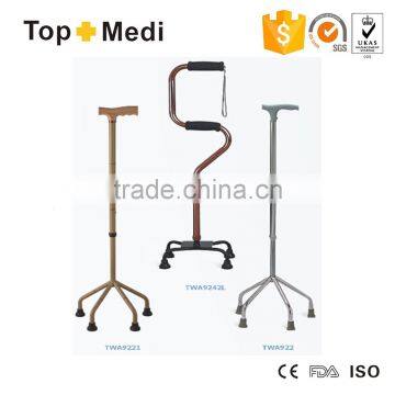 Topmedi Retractable Four-legged Elderly Cane Walking Stick photo-4