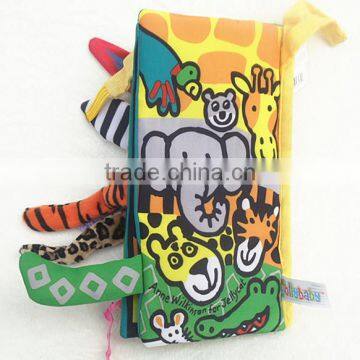 Kid Educational Jungle Cloth Book Baby Intelligence Early Developmental Learning To TW photo-6