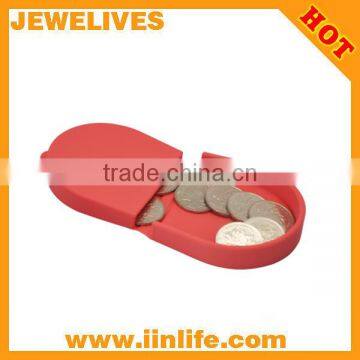 Reasonable Price High Quality Candy Color Silicone Coin Wallet photo-2