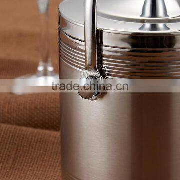 Cooling and Holding Accessory Galvanized Metal Steel Ice Bucket Ice Pail for Wine or Beer or Champagne Bottles photo-3