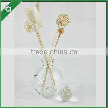 Round Ball Glass Bottle for 150ml Reed Diffuser With Glass Stopper H8.8CM,D7.6CM photo-3