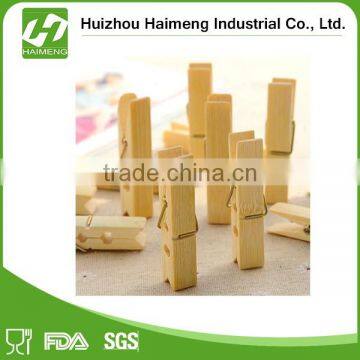 High quality practical bamboo sock peg with factory price