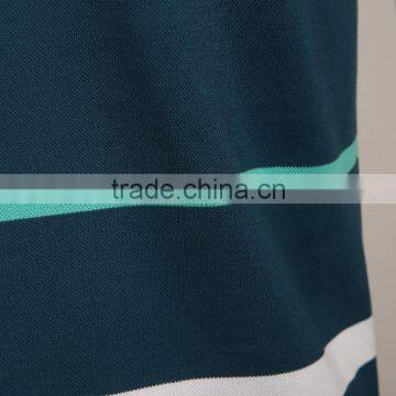 Mens Polo Collar Striped t Shirt photo-5