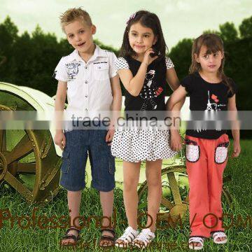 new fashion summer clothing sets for kids