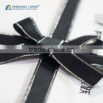 New Arrival Wholesale Custom Satin Ribbon With Silver Yarn photo-4
