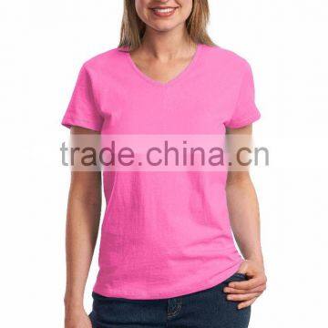 New Trend V Round Collar T Shirt V-neck T-shirt OEM ODM Offered photo-4